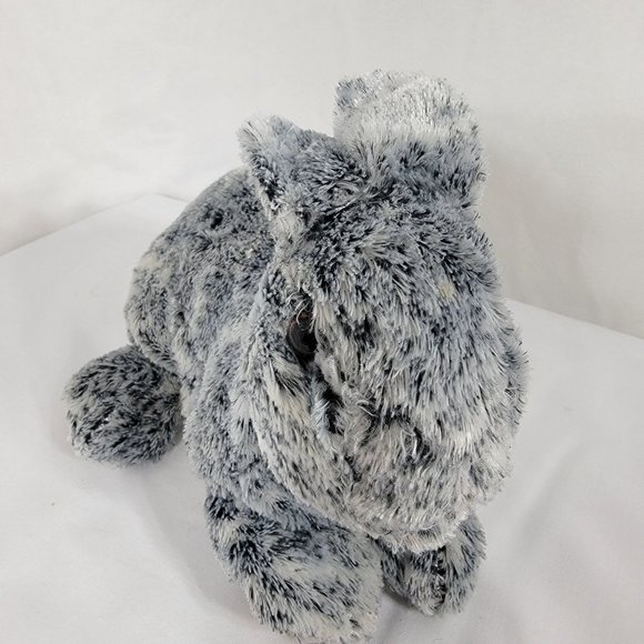 Kids of America Corp Bunny 10" Rabbit Soft Plush Gray White Stuffed Animal 2011 - Picture 3 of 9